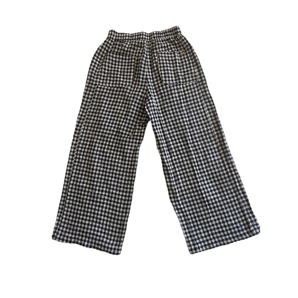 Mat De Misaine Gingham Cotton Wide Leg Check Pull On Pants Size EU38 - Picture 2 of 12